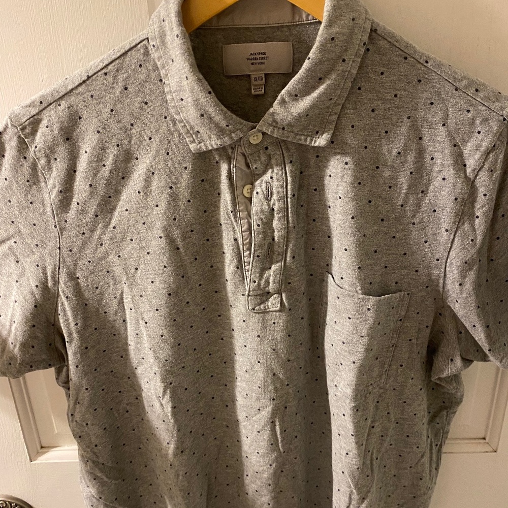 Jack Spade Polo Shirt, Size XL